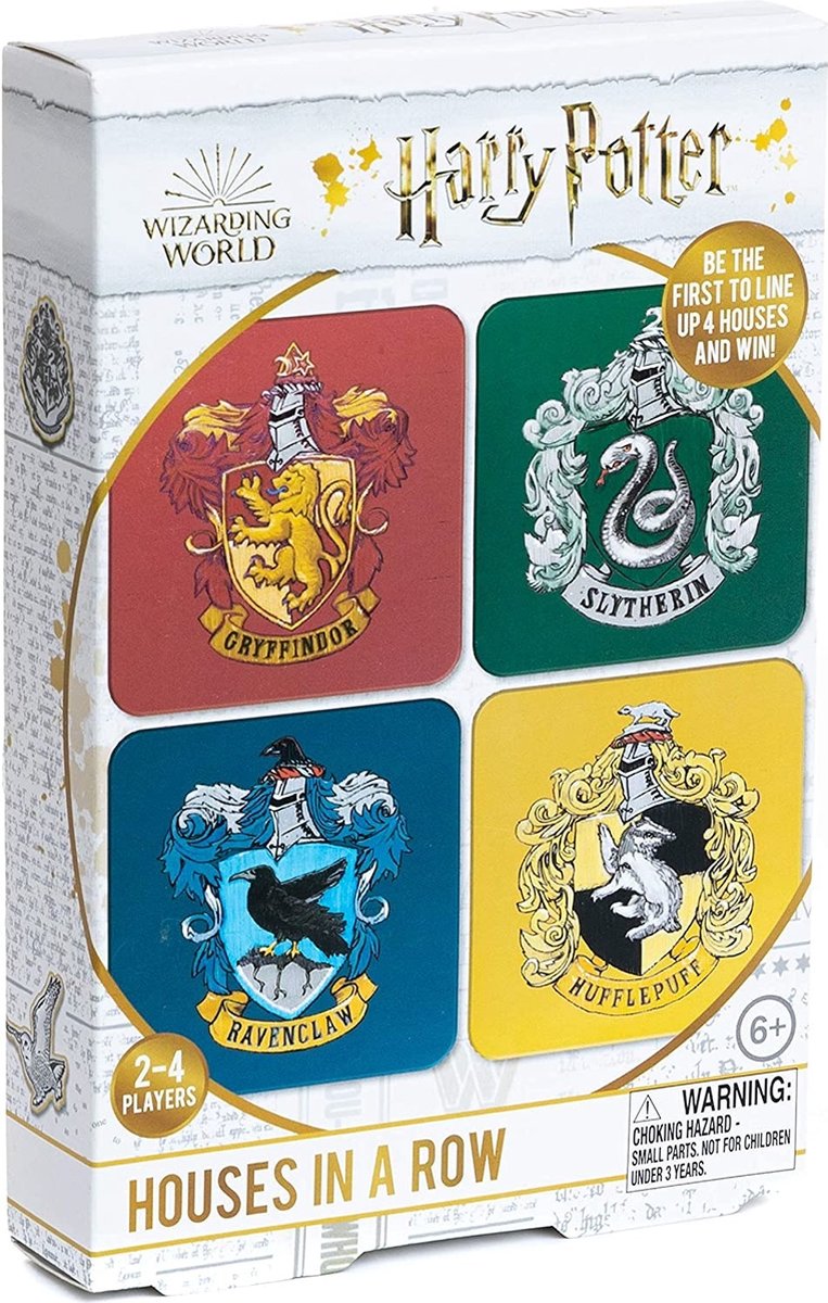 Harry Potter - Hogwarts Houses In A Row Game