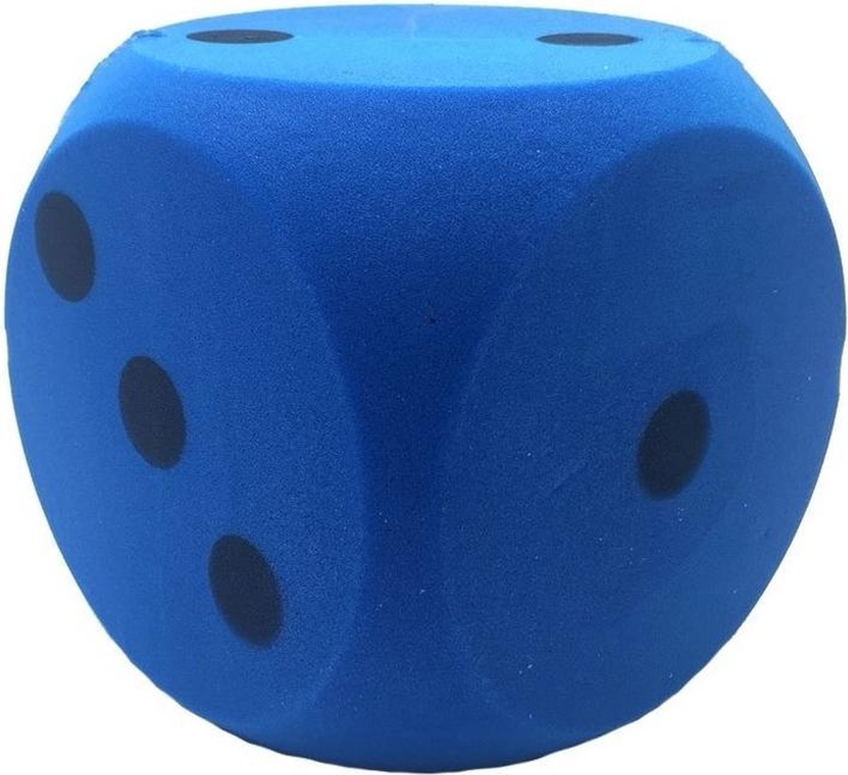 Grote Foam Dobbelsteen Blauw 16 X 16 Cm - Dobbelspellen