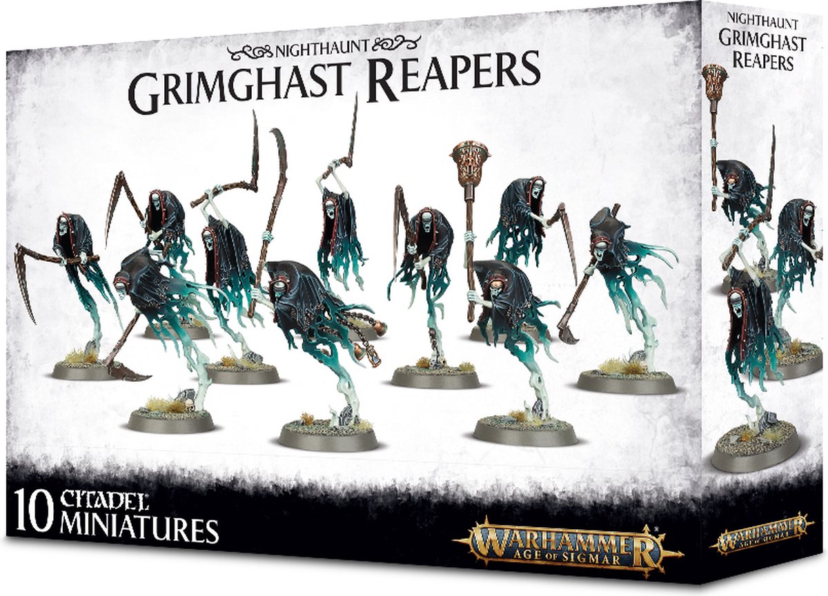 Warhammer: Age of Sigmar - Nighthaunt Grimghast Reapers