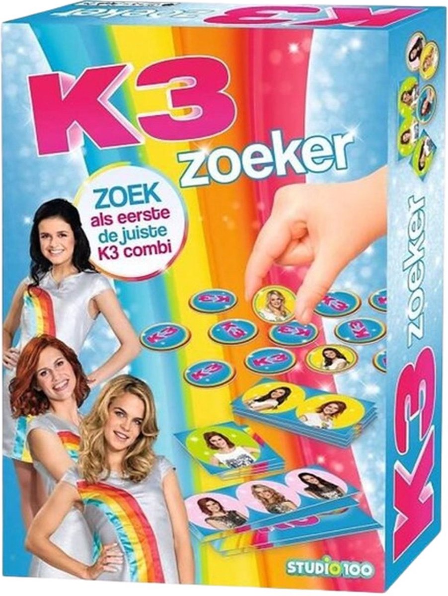 K3 Spel - Reisspel K3 Zoeker