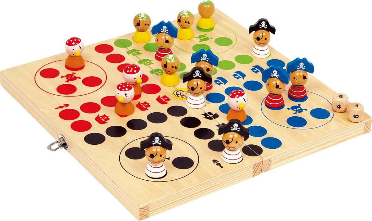 Houten Ludo Pirateneiland