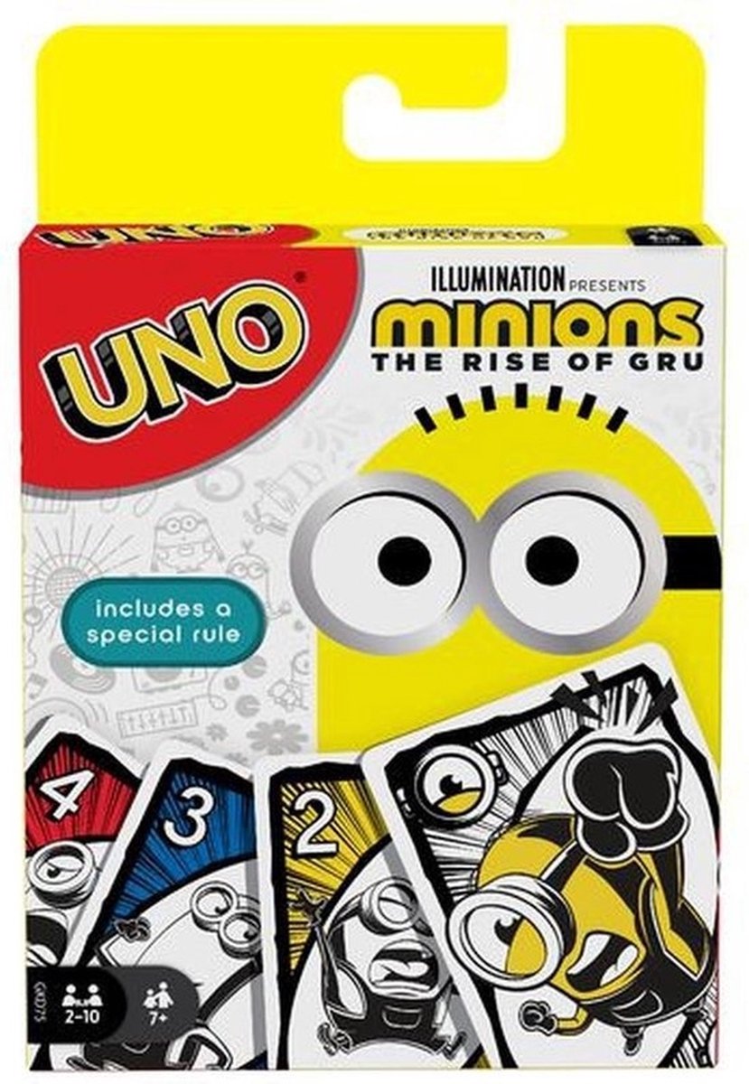 Mattel Uno Minions Kaartspel 112-delig (En)