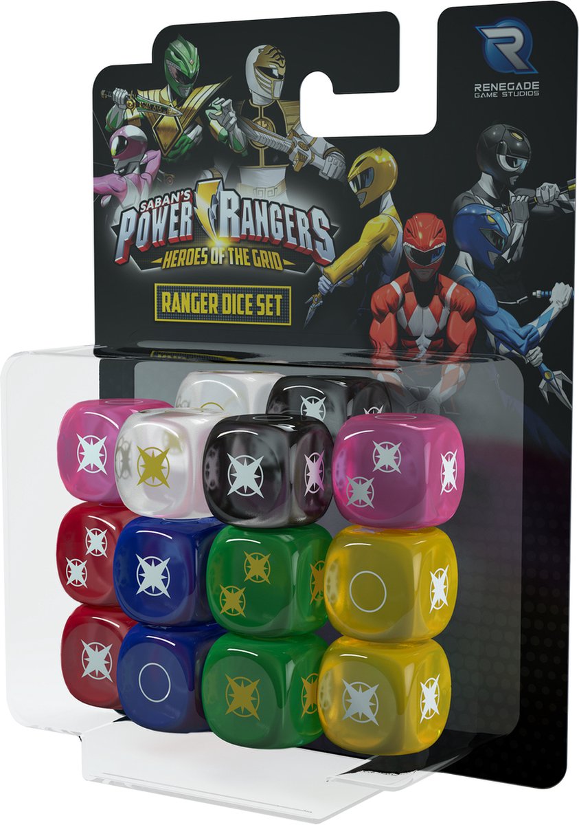 Power Rangers - Heroes of the Grid Ranger Dice Set