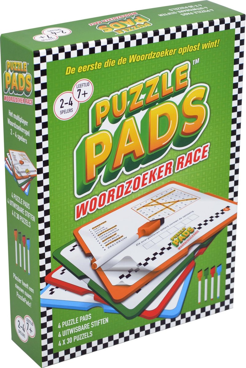 PuzzlePads - Woordzoeker Race