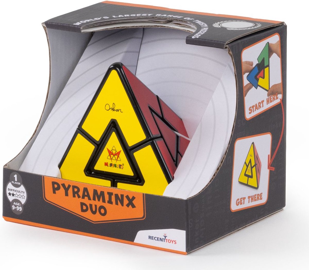 Recent Toys Denkspel Puzzel Pyraminx Duo