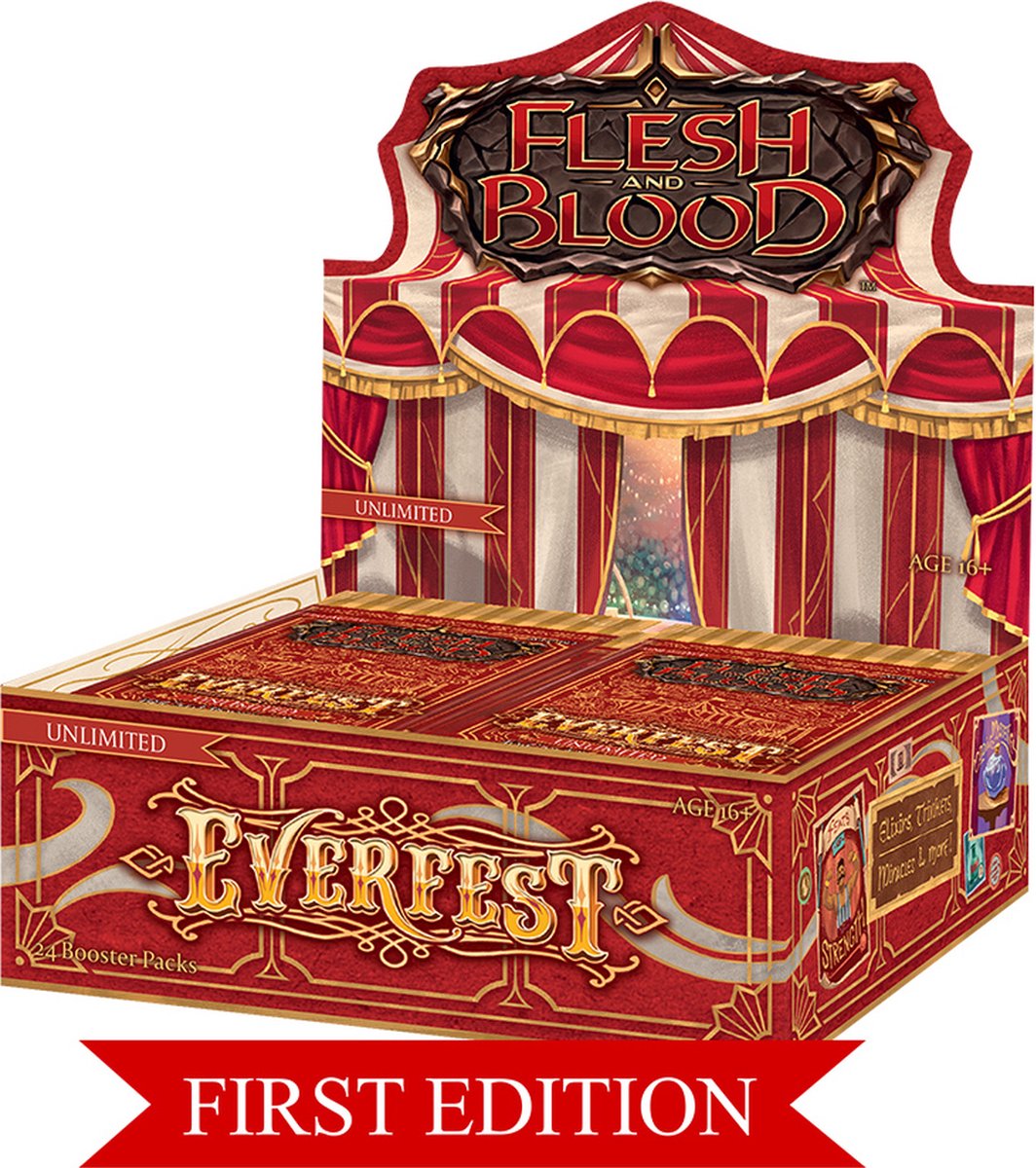 Flesh and Blood TCG: Everfest First Edition Booster Display