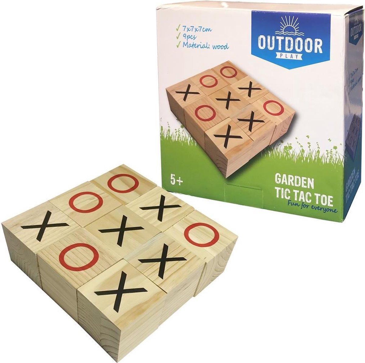 Outdoor Play Houten Boter, Kaas En Eieren 21 Cm