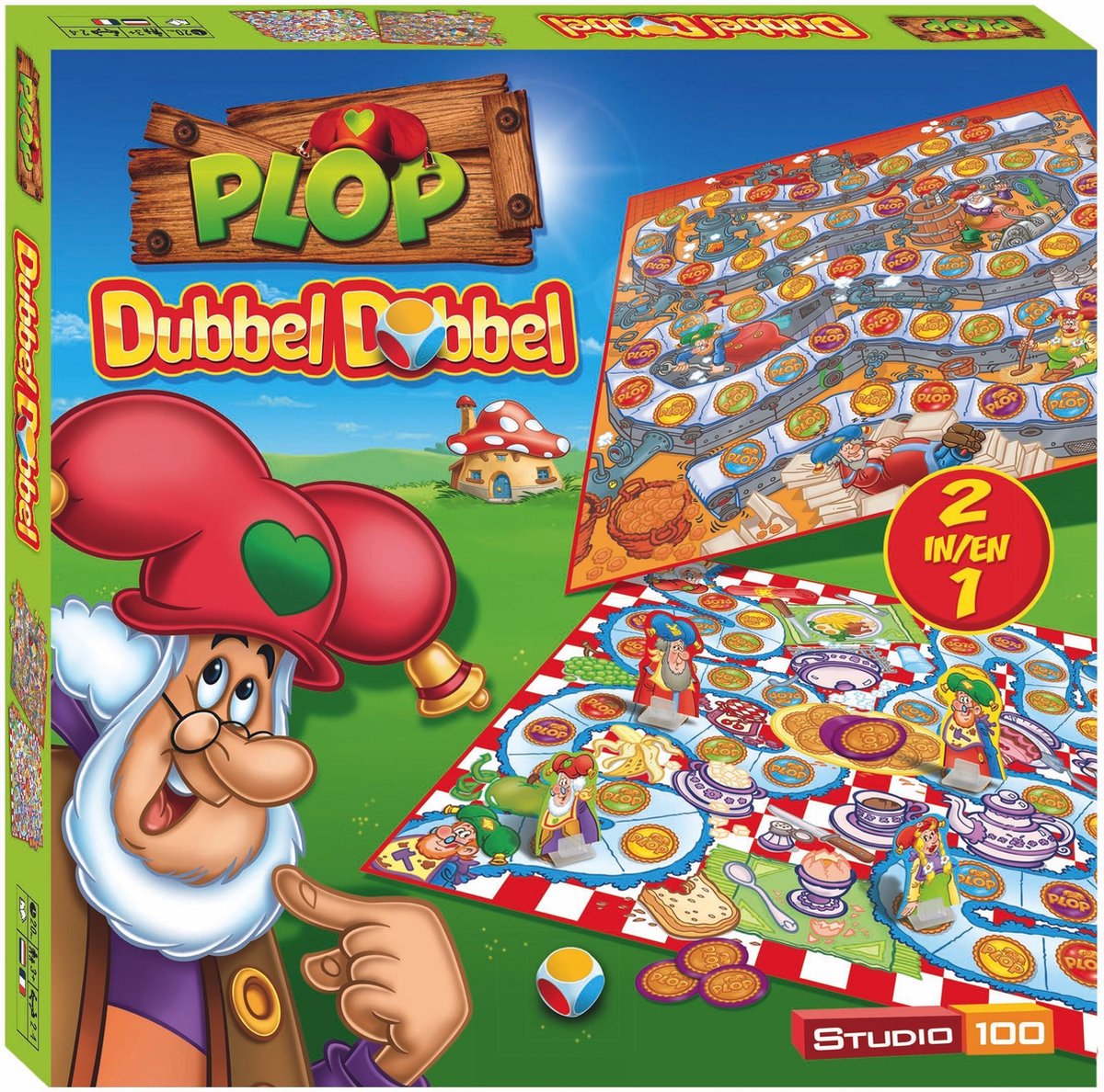 Studio 100 Kabouter Plop Dubbel Dobbel Spel