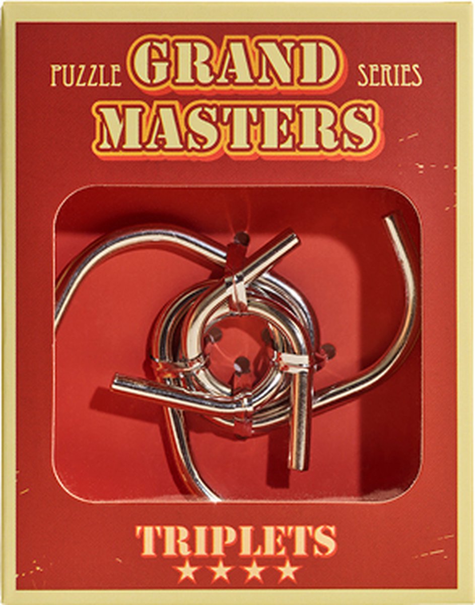 Eureka Puzzel Grand Master Puzzle Triplets**** (Red)