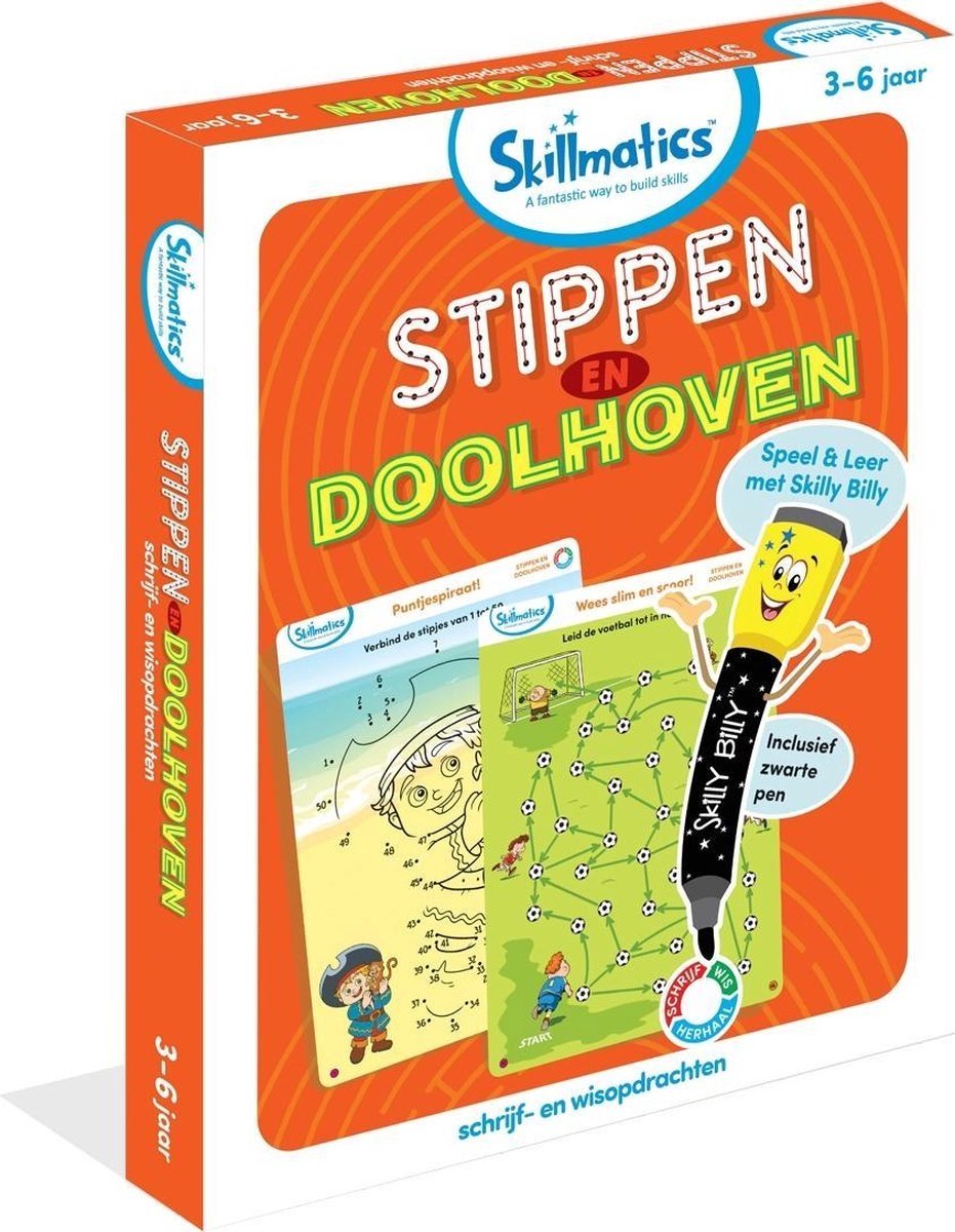 Skillmatics: Stippen en Doolhoven (3+)