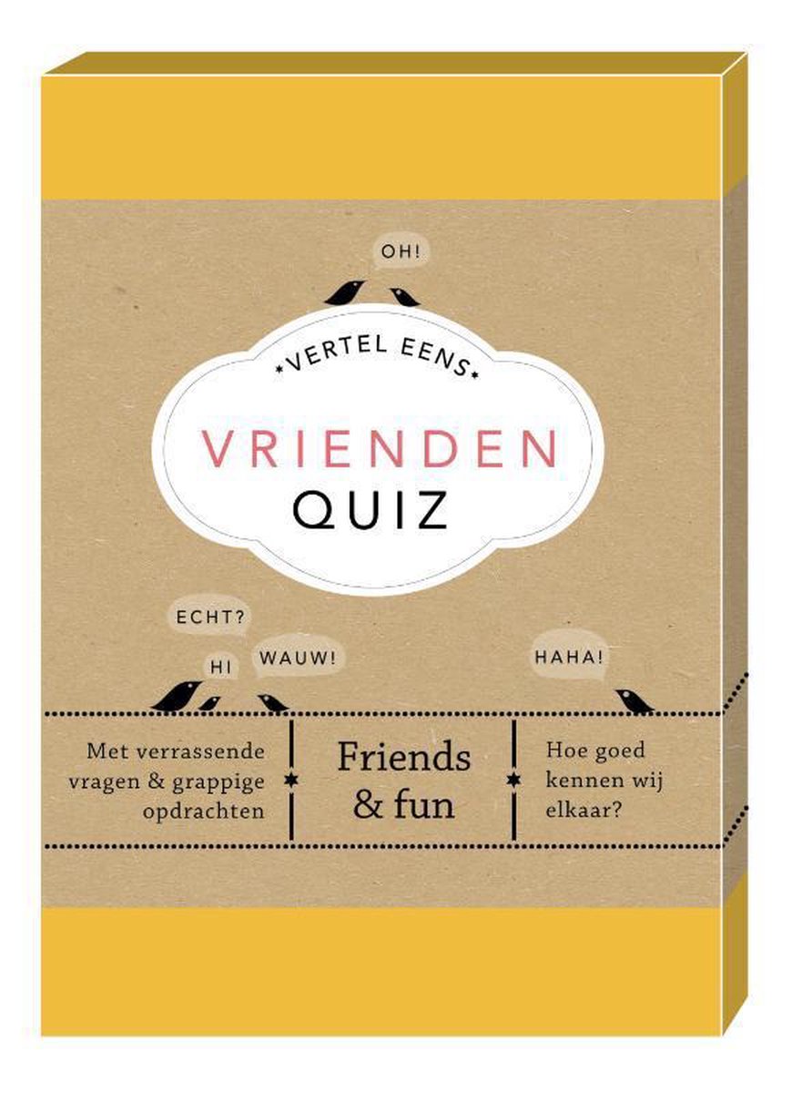 Elma van Vliet - Vrienden Quiz