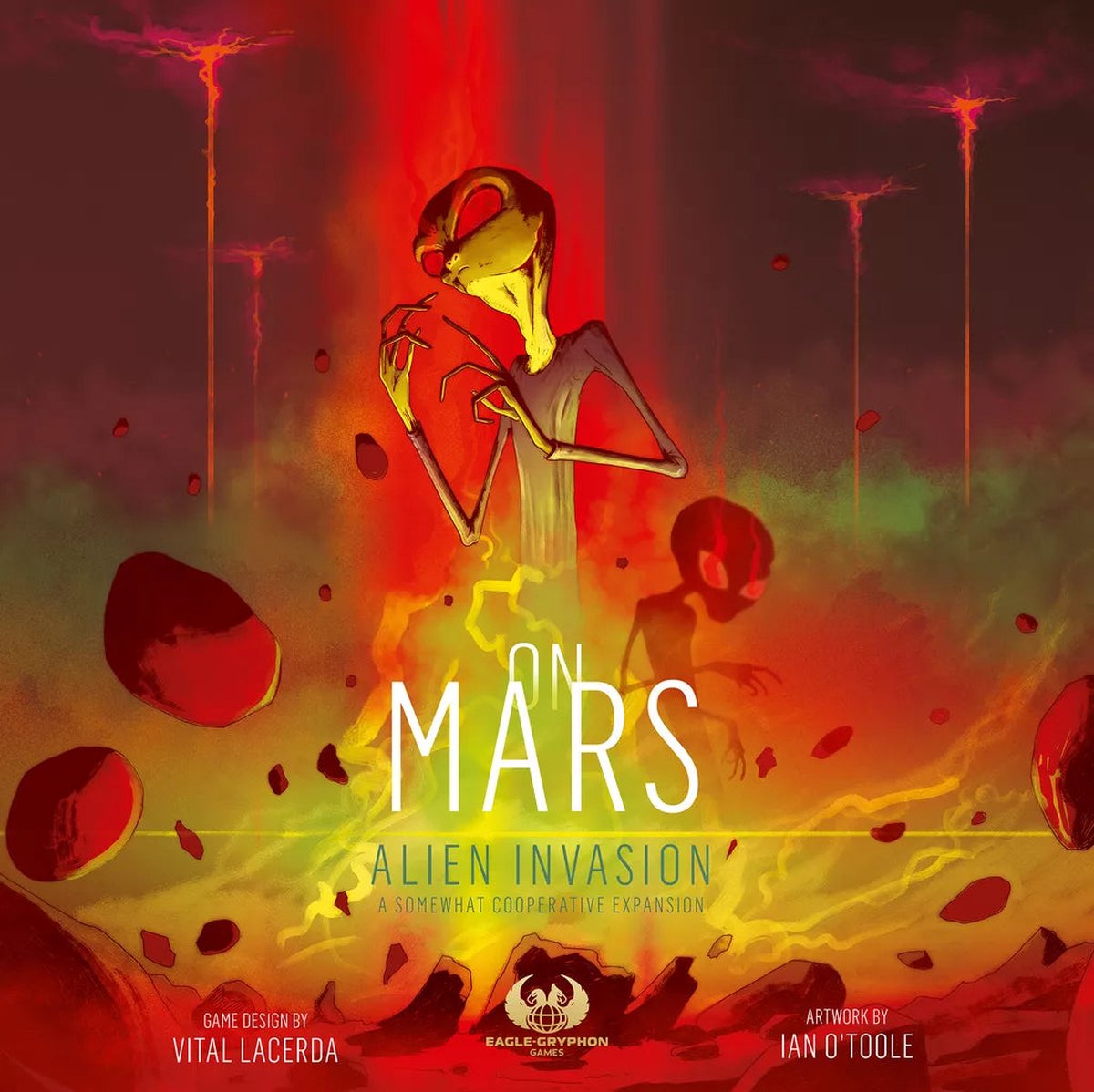 On Mars: Alien Invasion