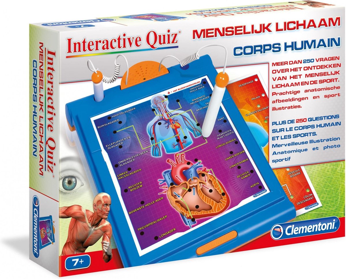 Clementoni Interactieve Quiz Lichaam