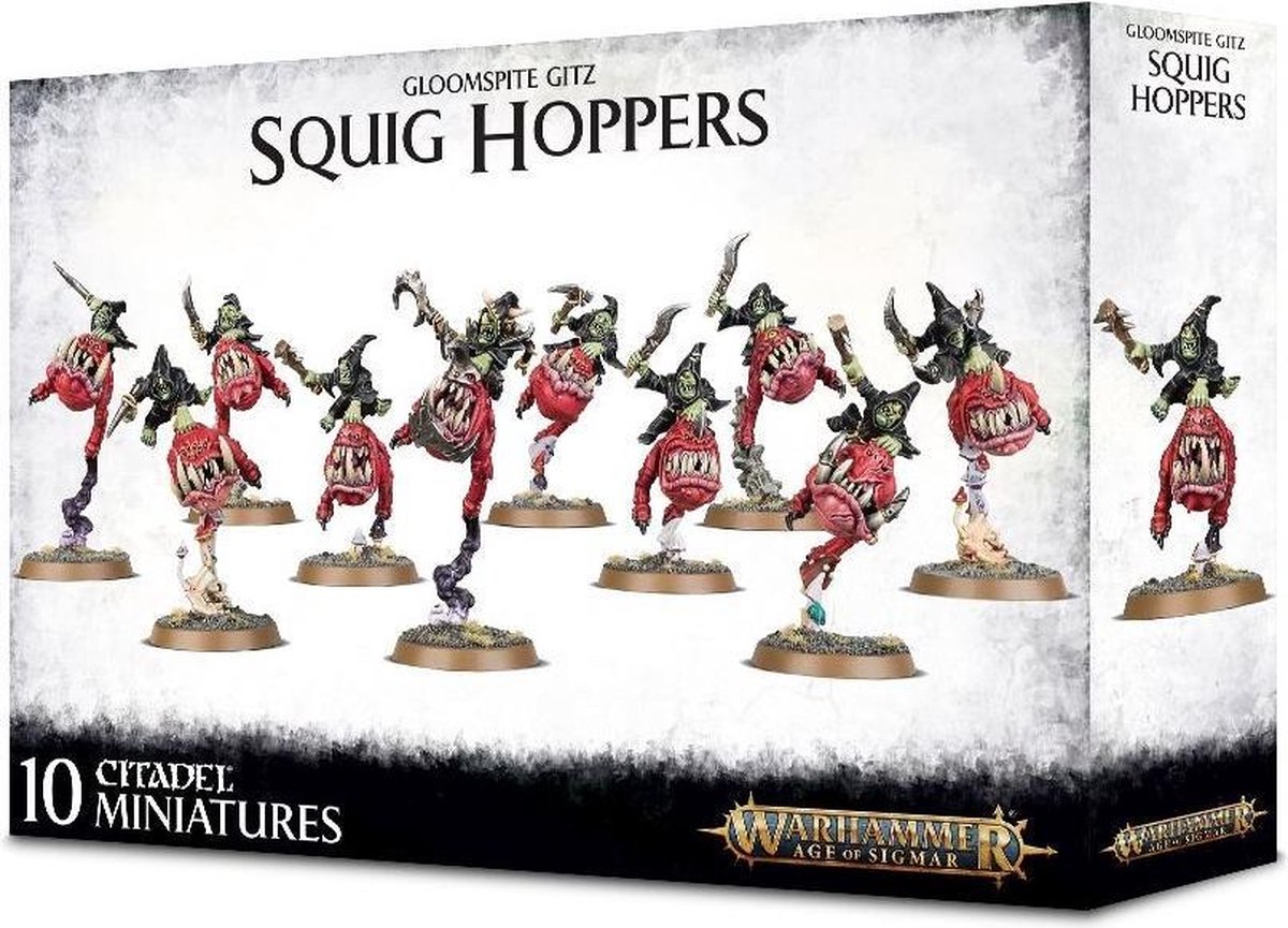 Warhammer: Age of Sigmar - Gloomspite Gitz Squig Hoppers