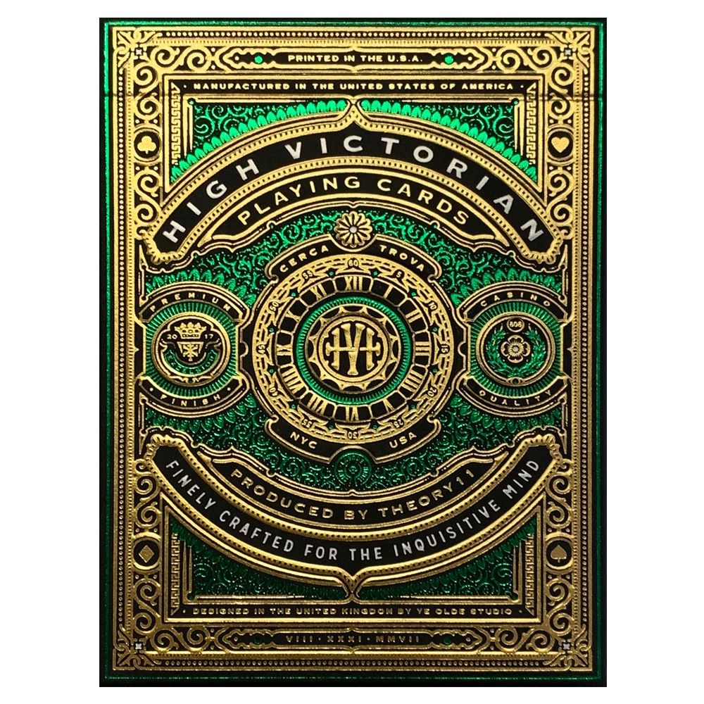 Playing Cards: High Victorian Green (Bicycle)