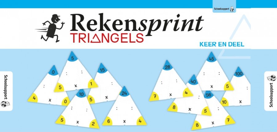 Rekensprint Triangels - Keer en Deel