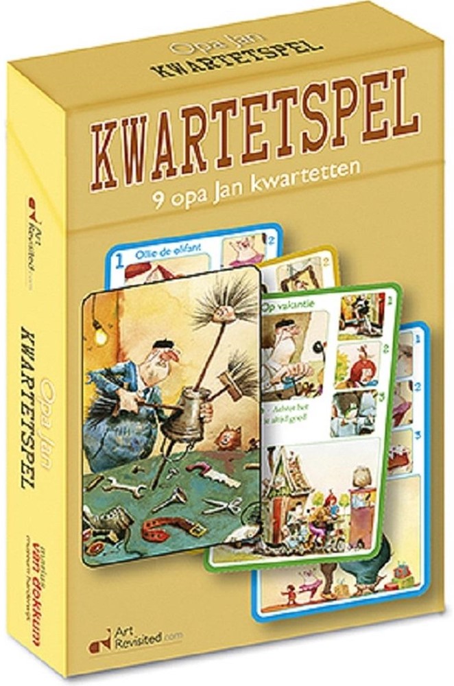 Kwartetspel - Opa Jan