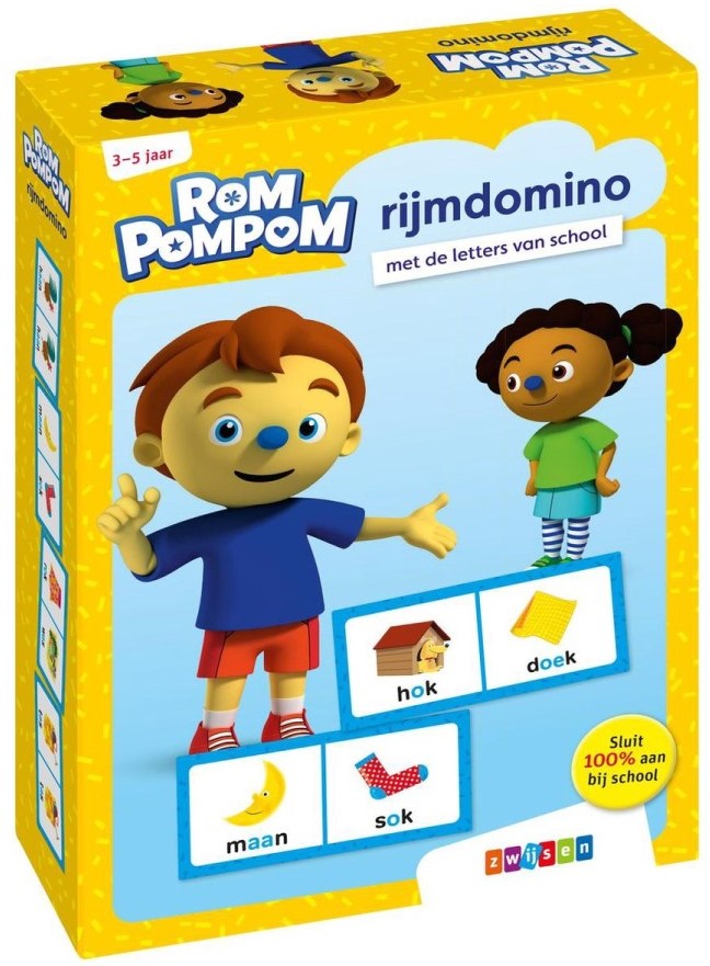 Rompompom rijmdomino