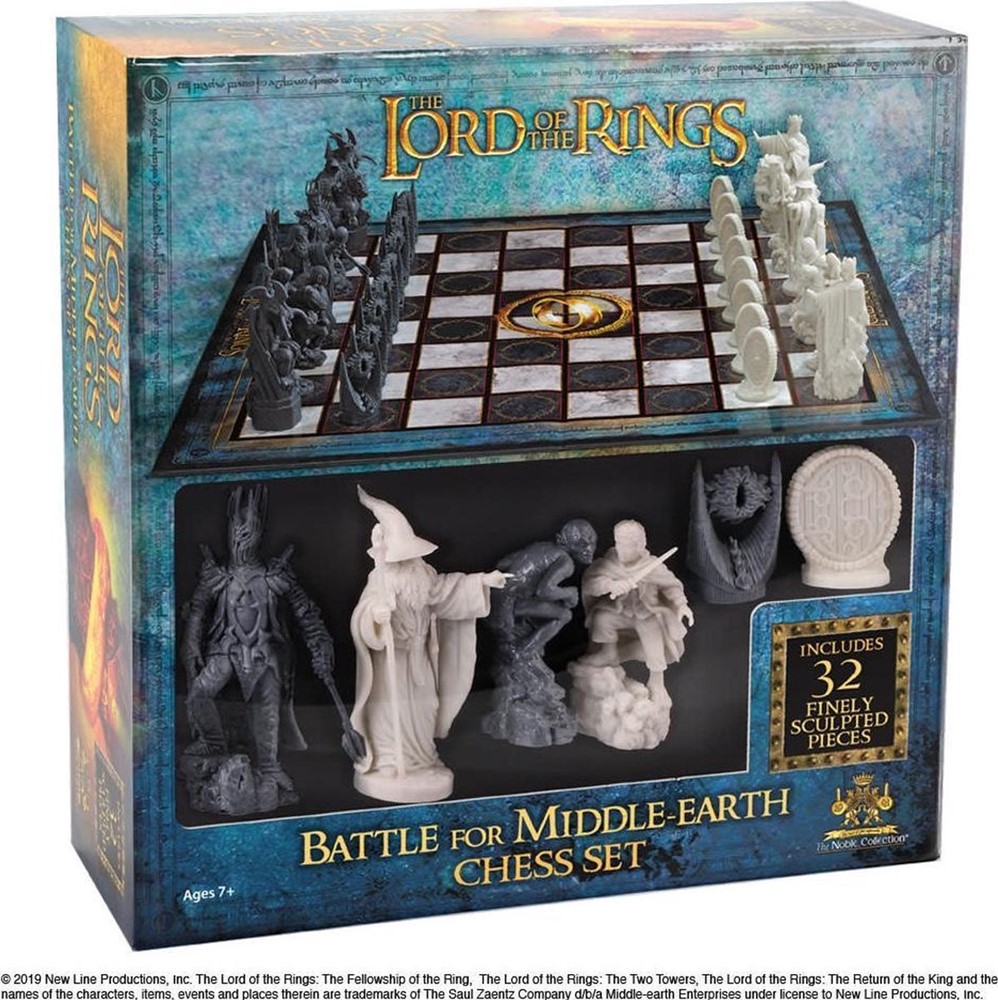 Lord Of The Rings - Battle For Middle Earth Chess Set