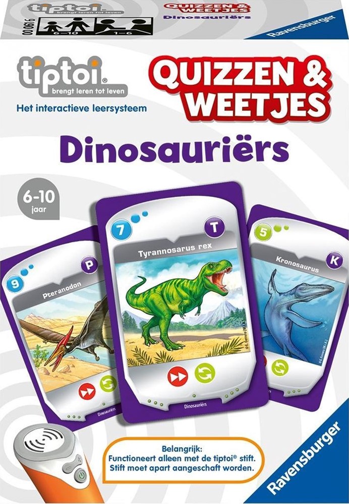 Ravensburger Tiptoi Quizzen & Weetjes Dino´s