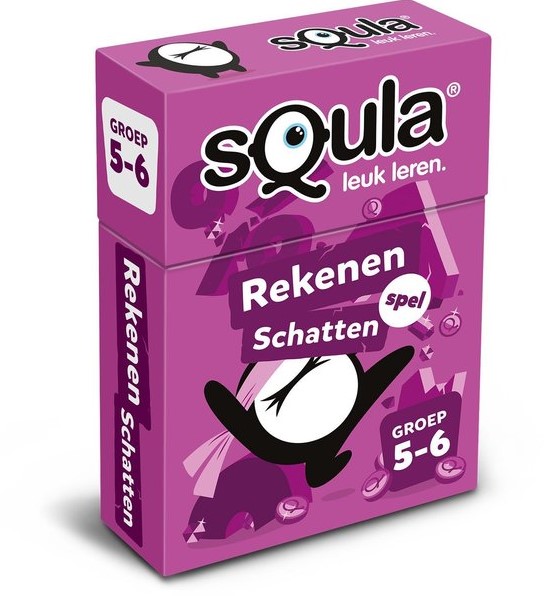 Kaartspel Squla: Rekenen Schatten