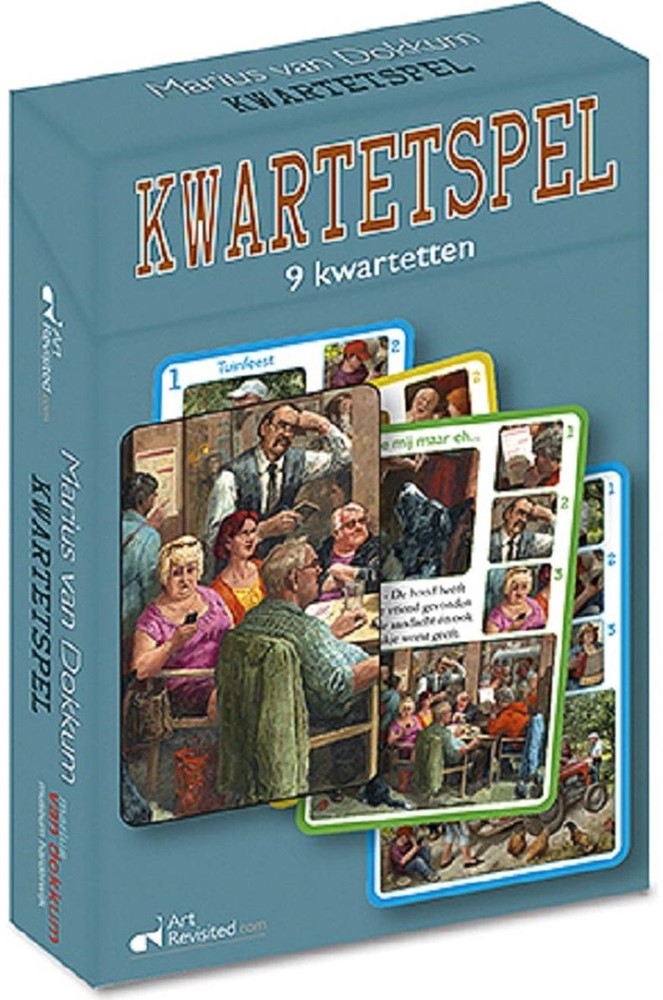 Kwartetspel - Marius van Dokkum