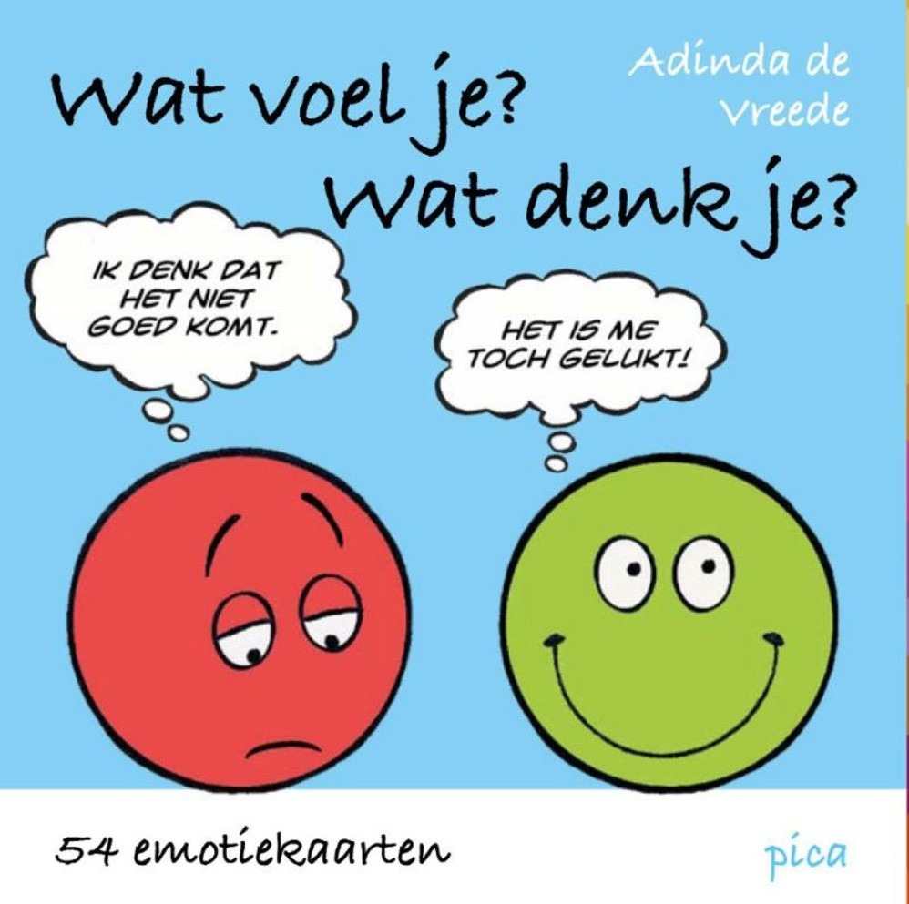 Wat voel je? Wat denk je? - 55 emotiekaarten