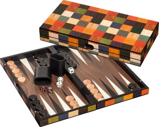 Backgammon Kassette Fourni Medium