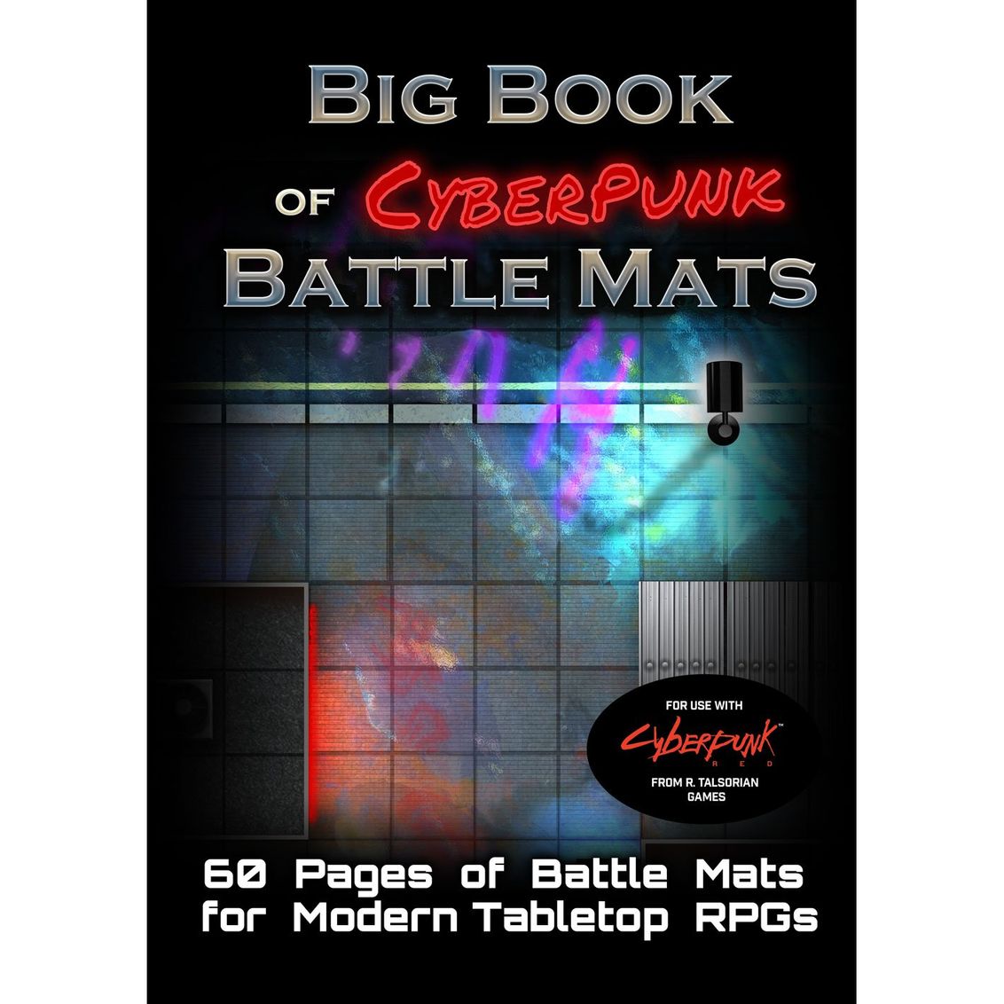 Big Book of Cyberpunk Battle Mats