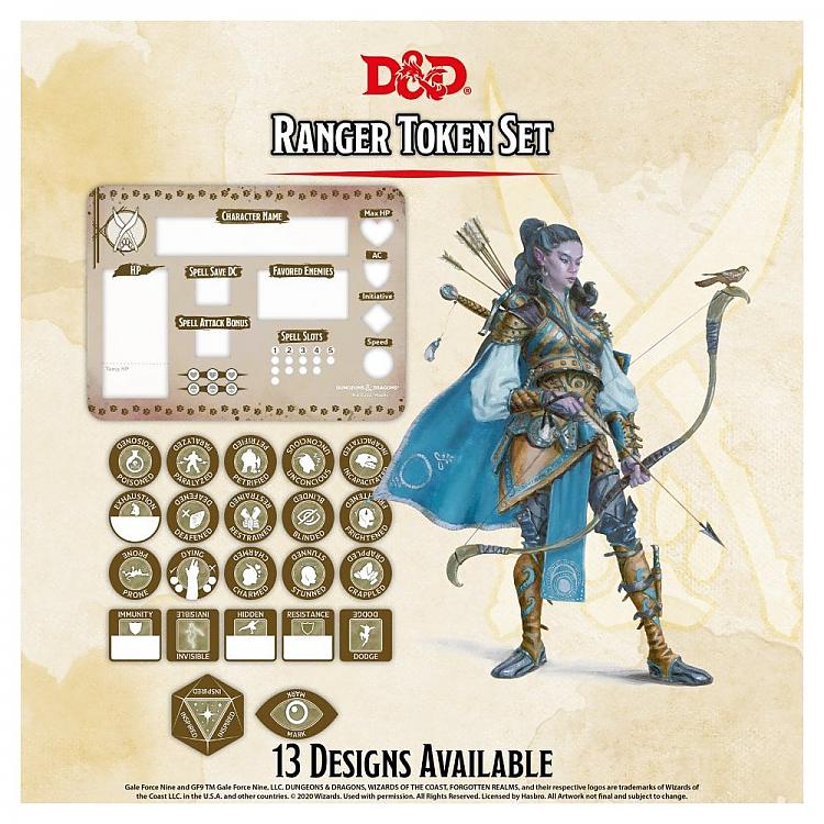 Dungeons & Dragons: Ranger Token Set