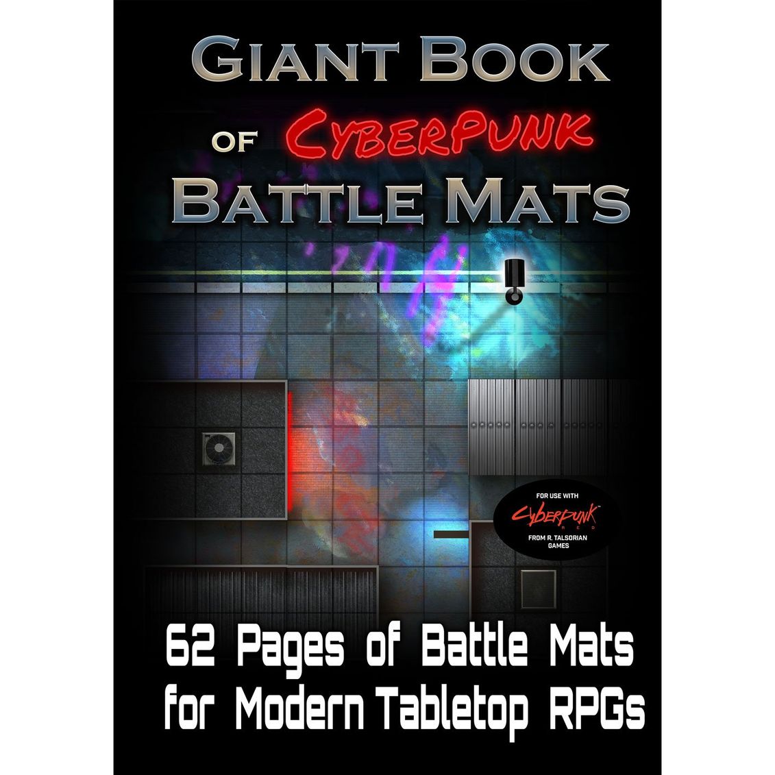 Giant Book of Cyberpunk Battle Mats