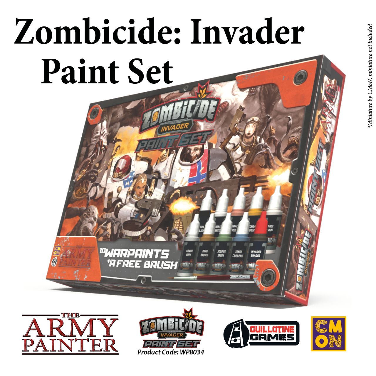 Zombicide Invader Paint Set (The Army Painter)