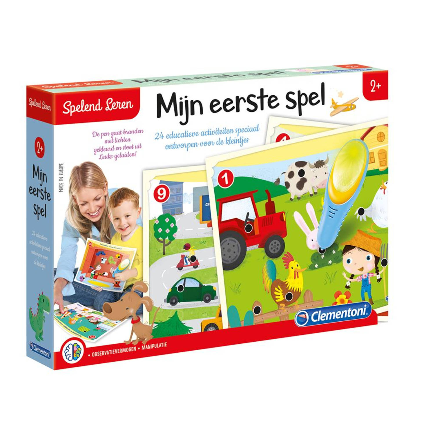 Clementoni Spelend Leren Mijn Eerste Spel - 12 Activiteiten