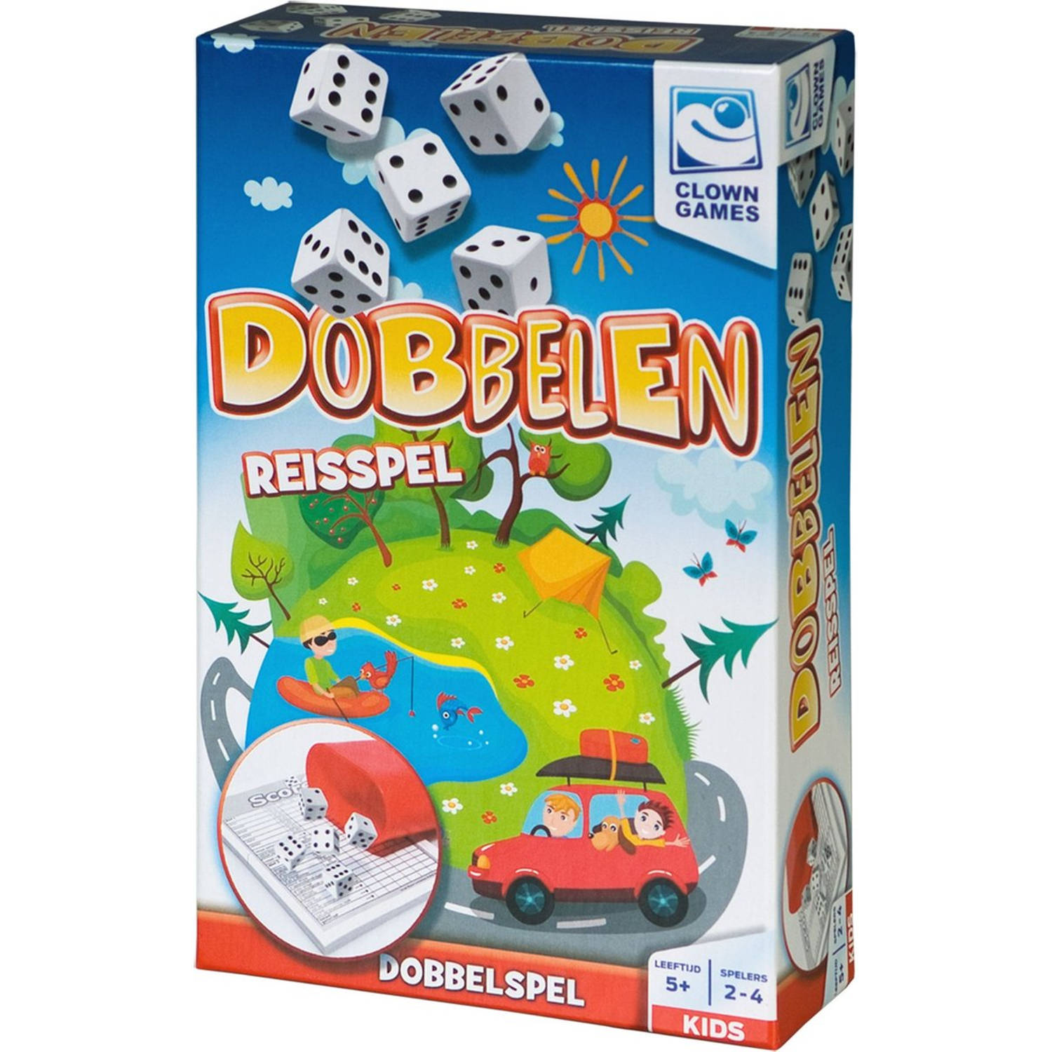 Dobbelen reisspel