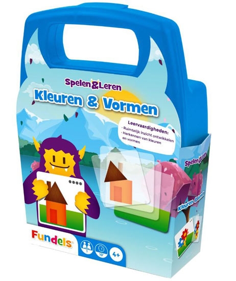 Fundels Kinderspel Kleuren En Vormen 18,5 X 13,5 Cm Karton