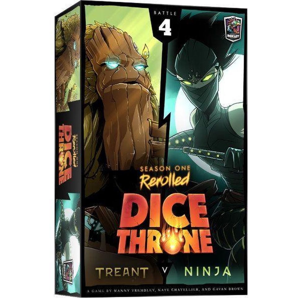 Dice Throne S1 ReRolled - Treant vs Ninja