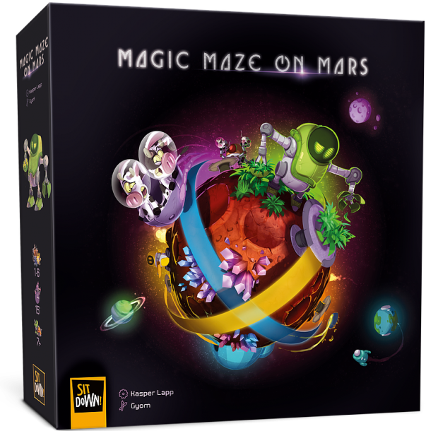 Magic Maze on Mars