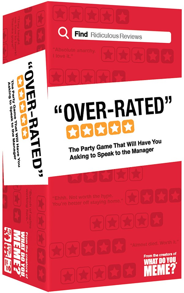 Over-Rated - Partyspel