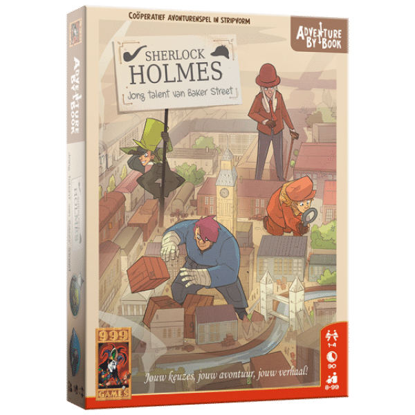 Adventure by Book: Sherlock Jong Talent van Baker Street