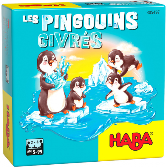 Haba Gezelschapsspel Pinguflip Junior Karton/hout 33-delig (Fr)