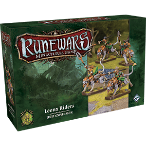 Runewars Miniatures Game: Leonx Riders - Unit Expansion