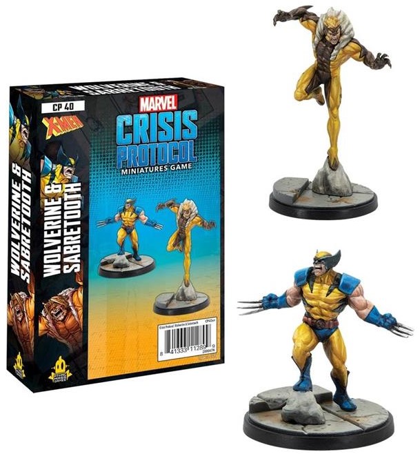 Marvel Crisis Protocol - Wolverine and Sabretooth