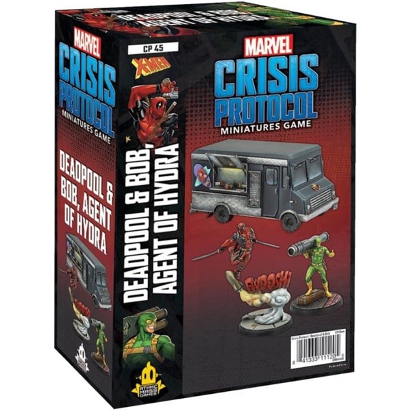 Marvel Crisis Protocol Deadpool and Bob Expansion