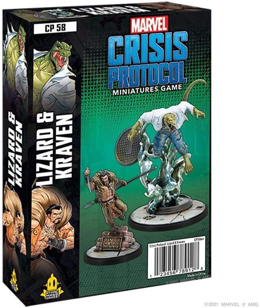 Marvel Crisis Protocol - Lizard And Kraven