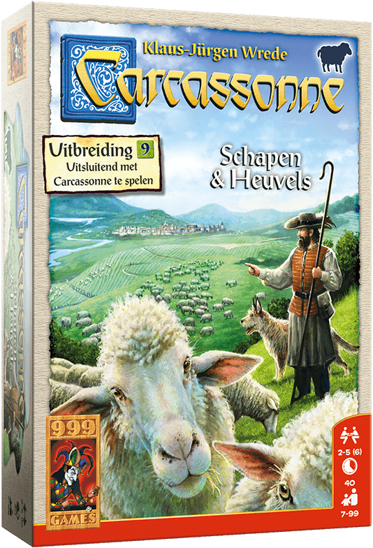 Carcassonne - Schapen & Heuvels