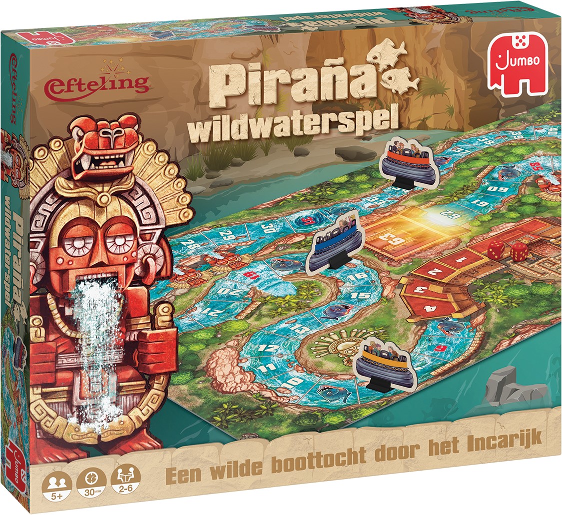 Piraña wildwaterspel