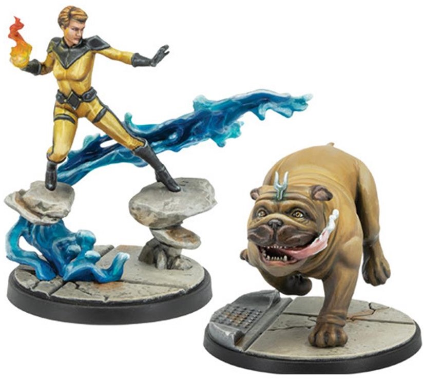 Marvel Crisis Protocol: Crystal & Lockjaw