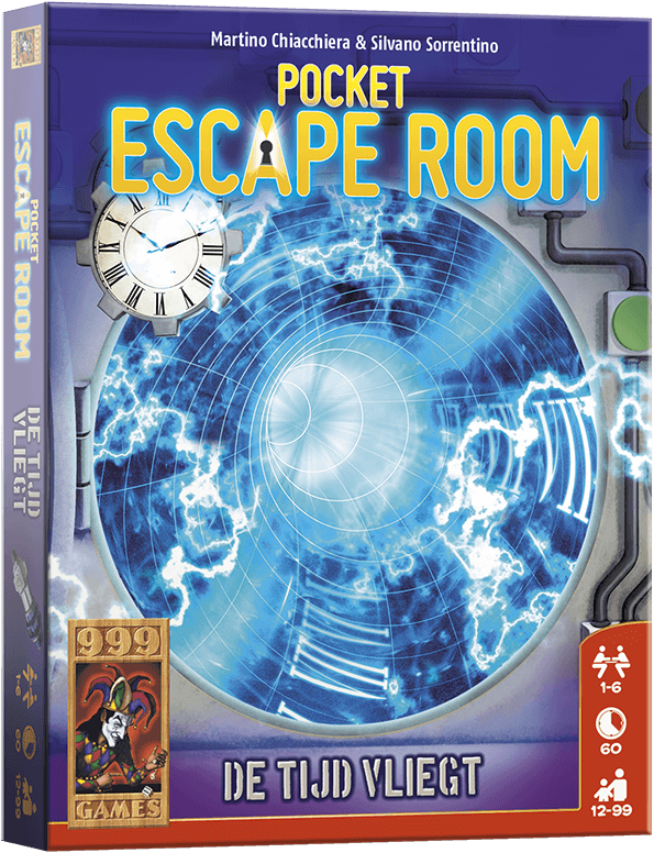 Pocket Escape Room - De Tijd Vliegt - Kaartspel