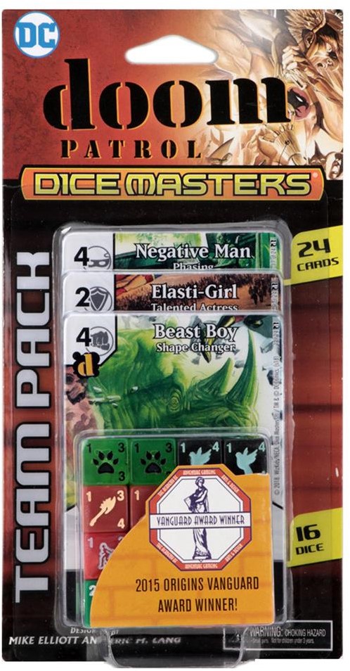 DC Dice Masters Doom Patrol Team Pack