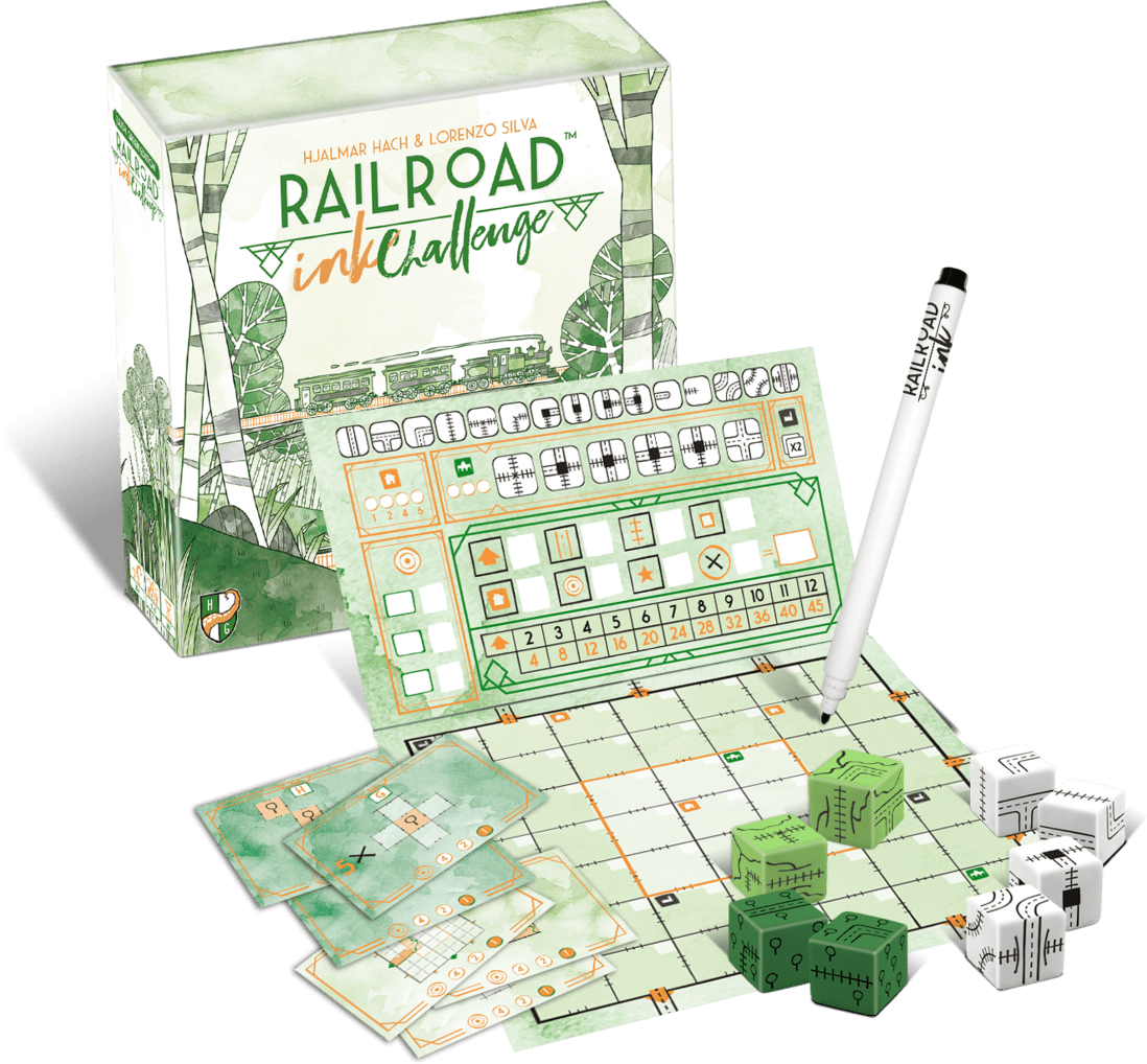 Railroad Ink - Lush Green Edition